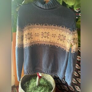 Vintage Talbots Fair Isle Sweater